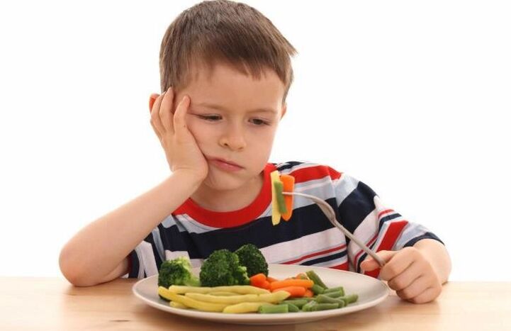 U dzieci robaczyca powoduje brak apetytu